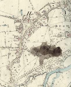 Village Road and The Green in 1883